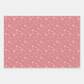 Winter Wonderland Weihnachtswrapping Paper Set Geschenkpapier Set (Vorderseite 3)