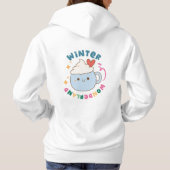 Winter Wonderland Womens Hoodies - V4 (Rückseite)