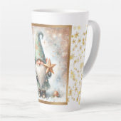 Winter Wonderland Wonderland Gnome Gold Snowflage Milchtasse (Rechte Ecke)