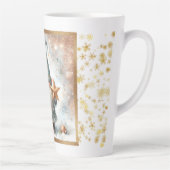 Winter Wonderland Wonderland Gnome Gold Snowflage Milchtasse (Rechts)