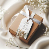 Winter Wonderland Woodland Animals Kinderdusche Geschenkanhänger