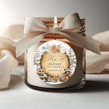 Winter Wonderland Woodland Animals Kinderdusche