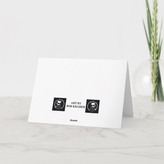 Winter Wonderland wünscht Karte (Rückseite)