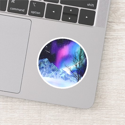 Winter Wonderlights Aufkleber (Detail)