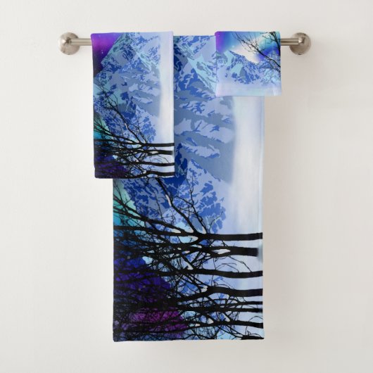 Winter Wonderlights Badhandtuch Set (Insitu)
