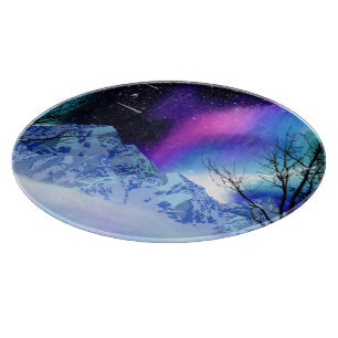 Winter Wonderlights Cutting Board Schneidebrett