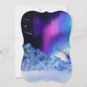 Winter Wonderlights Einladung (Rückseite)