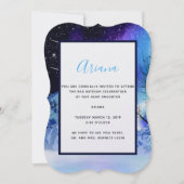 Winter Wonderlights Einladung (Vorderseite)