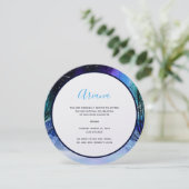 Winter Wonderlights Einladung (Stehend Vorderseite)