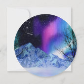 Winter Wonderlights Einladung (Rückseite)