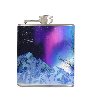 Winter Wonderlights Flask Flachmann