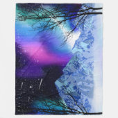 Winter Wonderlights Fleecedecke (Vorderseite)