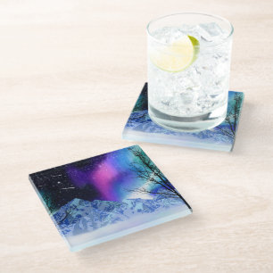 Winter Wonderlights Glasuntersetzer