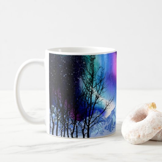 Winter Wonderlights Kaffeetasse (Mit Donut)