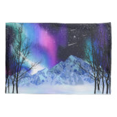 Winter Wonderlights Kissenbezug (Rückseite-Links)