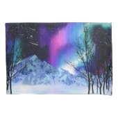 Winter Wonderlights Kissenbezug (Vorderseite-Links)