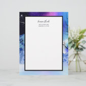 Winter Wonderlights Letterhead Briefbogen (Stehend Vorderseite)