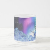 Winter Wonderlights Mattierte Glass Coffee Tasse (Mittel)