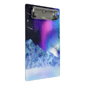 Winter Wonderlights Mini-Zwischenablage Mini Klemmbrett (Schrägansicht)