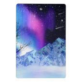 Winter Wonderlights Mini-Zwischenablage Mini Klemmbrett (Rückseite)