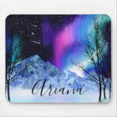 Winter Wonderlights Mouse Pad Mousepad (Vorne)