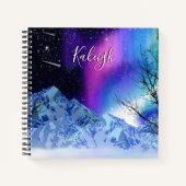 Winter Wonderlights Notebook Notizblock (Vorderseite)
