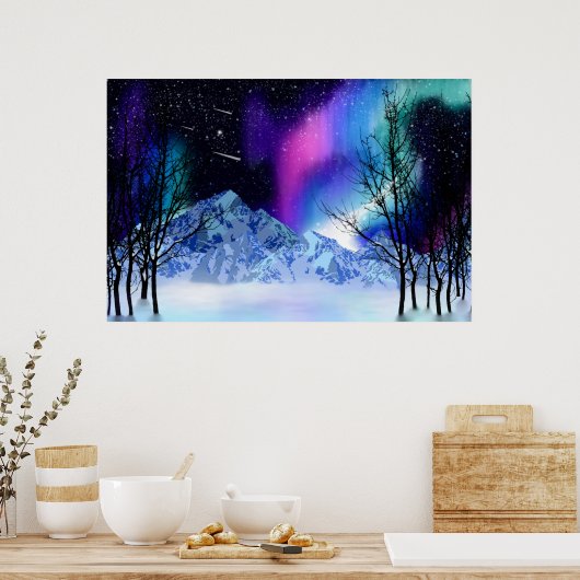 Winter Wonderlights Poster (Küche)