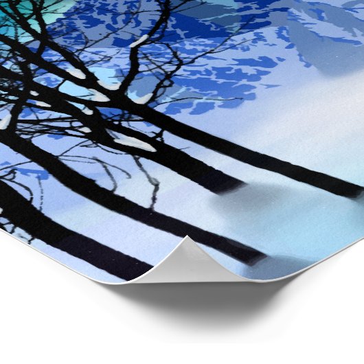 Winter Wonderlights Poster (Ecke)