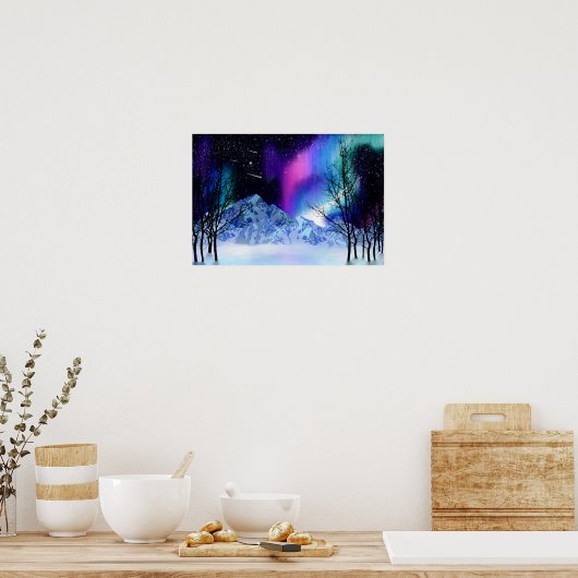 Winter Wonderlights Poster (Küche)