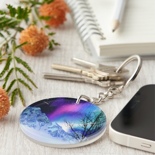 Winter Wonderlights Schlüsselanhänger (Vorderseite rechts)