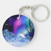 Winter Wonderlights Schlüsselanhänger (Rückseite)