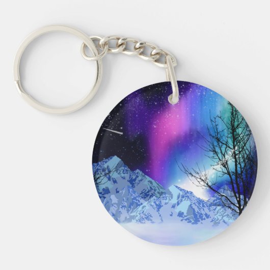 Winter Wonderlights Schlüsselanhänger (Vorderseite)