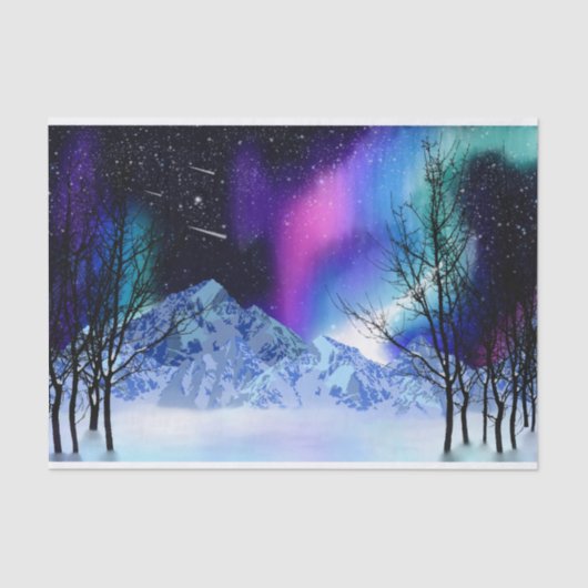 Winter Wonderlights Seidenpapier (Vorderseite)