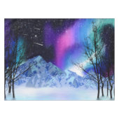 Winter Wonderlights Tablecloth Tischdecke (Vorderseite (Horizontal))