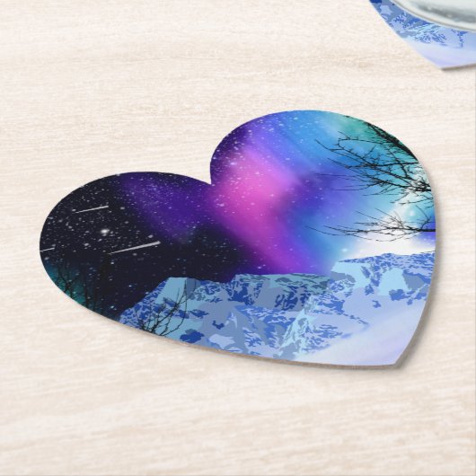 Winter Wonderlights Untersetzer (angewinkelt)