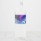 Winter Wonderlights Wasserflaschenetikett (Vorderseite)