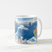 Winter Wonders – A Whimsical Mountain Adventure Kaffeetasse (VorderseiteRechts)