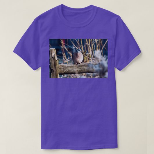 Winter Wood Pigeon T-Shirt (Design vorne)