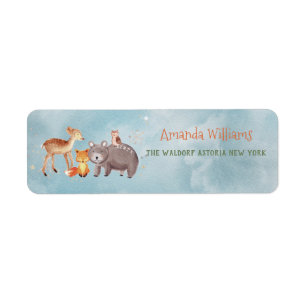 Winter Woodland Animals Forest Friends Kinderdusch