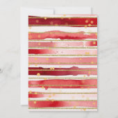 Winter Woodland Animals Kinderdusche Einladung (Rückseite)