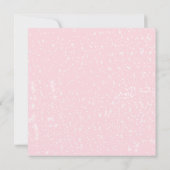 Winter Woodland Animals Kinderdusche Einladung (Rückseite)