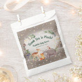 Winter Woodland Animals Kinderdusche Geschenktütchen (Ausgeschnitten)