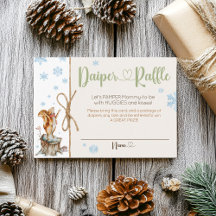 Winter Woodland Animals Kinderdusche Windelwanne R