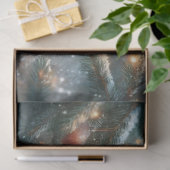 Winter Woodland Baby Fox Kunsthandwerk Seidenpapier (Geschenk)