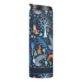 Winter Woodland Blue/Gold ID785 Thermosbecher (Nach rechts gedreht)