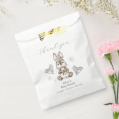 Winter Woodland Bunny Ice Skate Baby Shower Geschenktütchen (Versiegelt)