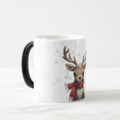 Winter Woodland Deer MUGS Verwandlungstasse (Vorderseite Links)