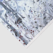 Winter Woodland Emphemera Serie Design 5 Seidenpapier (Ausschnitt)