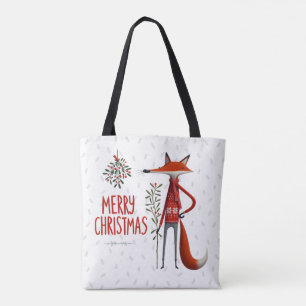 Winter Woodland Fox Tasche