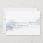 Winter Woodland Scene Fox Danke (Rückseite)